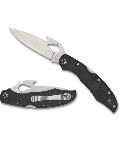 Medžiokliniai ir išgyvenimo peiliai Spyderco, Inc.: Sulankstomas peilis Spyderco BY03PBK2W Cara Cara 2, Emerson atlenkimas