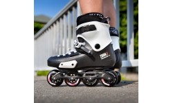 Fiksuoto dydžio riedučiai Powerslide: Riedučiai Powerslide Zoom Pro Black 80 Trinity