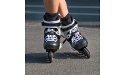 Fiksuoto dydžio riedučiai Powerslide: Riedučiai Powerslide Zoom Pro Black 80 Trinity