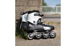 Fiksuoto dydžio riedučiai Powerslide: Riedučiai Powerslide Zoom Pro Black 80 Trinity