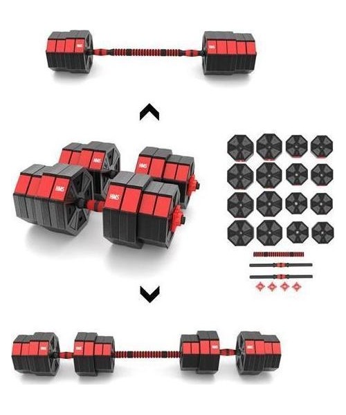 Adjustable Dumbbells HMS: SGC20 ŠTANGOS IR HANTELIAI, SUDĖTINIAI HMS