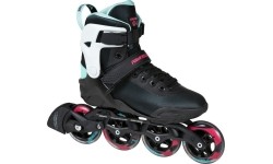 Fiksuoto dydžio riedučiai Powerslide: Riedučiai Powerslide Radon Teal 90 Trinity