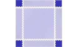 Mattresses & Tatami inSPORTline: Kampinės dalys sudedamai dangai inSPORTline Simple Blue – 4 vnt.