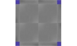 Mattresses & Tatami inSPORTline: Kampinės dalys sudedamai dangai inSPORTline Simple Blue – 4 vnt.