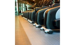 Čiužiniai sportui inSPORTline: Kraštinės dalys sudedamai dangai inSPORTline Simple Blue – 2 vnt.