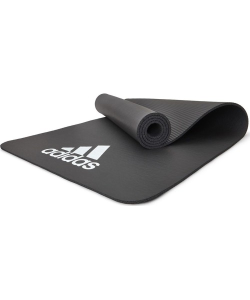 Treniruočių kilimėliai Adidas fitness: Treniruočių kilimėlis Adidas Fitness 7 mm, pilkas