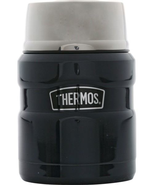 Termosai Thermos: Termosas maistui Thermos King, su šaukštu, 0.47L