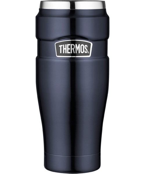 Termosai Thermos: Termo puodelis Thermos Tumbler King, 0.47L, tamsiai mėlynas