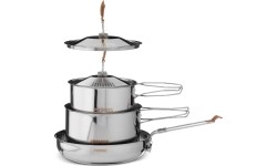 Dishes Primus: Nerūdijančio plieno indų rinkinys Primus Campfire, mažas