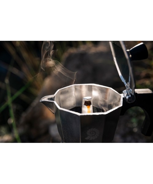 Indai Origin Outdoors: Espreso virimo aparatas BasicNature Bellanapoli, 3 puodeliams