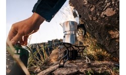 Indai Origin Outdoors: Espreso virimo aparatas BasicNature Bellanapoli, 3 puodeliams