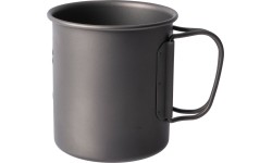 Canteens and Mugs BasicNature: Puodelis BasicNature Titanium Beaker, 375ml