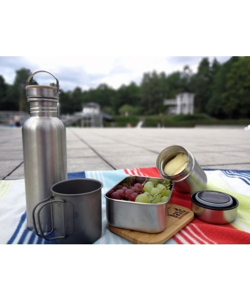 Canteens and Mugs BasicNature: Puodelis BasicNature Titanium Beaker, 375ml