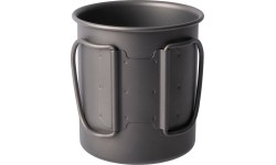 Canteens and Mugs BasicNature: Puodelis BasicNature Titanium Beaker, 375ml