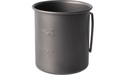 Canteens and Mugs BasicNature: Puodelis BasicNature Titanium Beaker, 375ml