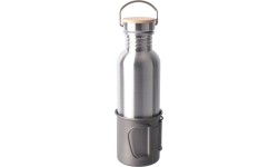 Canteens and Mugs BasicNature: Puodelis BasicNature Titanium Beaker, 375ml