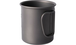 Canteens and Mugs BasicNature: Puodelis BasicNature Titanium Beaker, 375ml