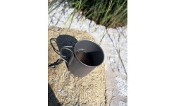 Canteens and Mugs BasicNature: Puodelis BasicNature Titanium Beaker, 375ml