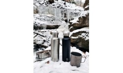 Canteens and Mugs BasicNature: Puodelis BasicNature Titanium Beaker, 375ml