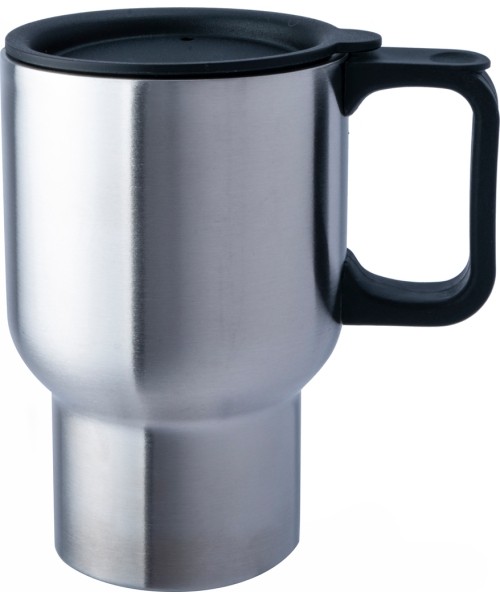 Gertuvės ir puodeliai BasicNature: Puodelis BasicNature Stainless Steel Auto, 0.45L