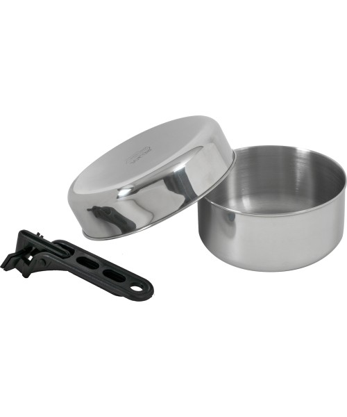 Dishes BasicNature: Indų rinkinys BasicNature Stainless Steel Biwak Junior