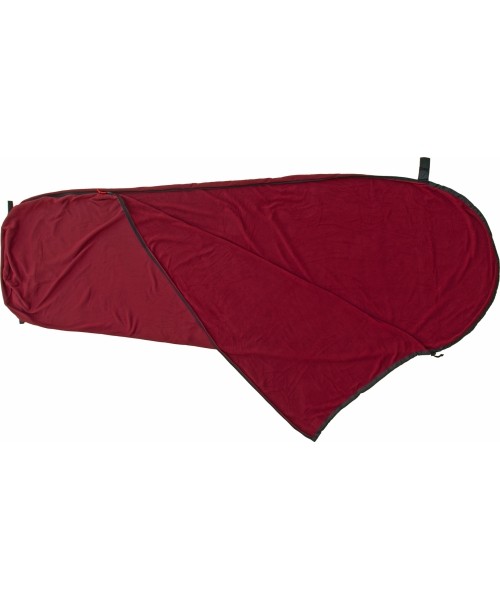 Sleeping Bags Origin Outdoors: Miegmaišio įklotas Origin Outdoors Microfleece Mummy Shape, kaštoninis