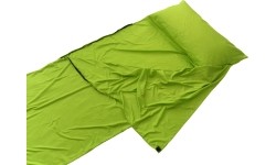 Miegmaišiai Origin Outdoors: Miegmaišio įklotas Origin Outdoors Microfiber Rectangular, žalias