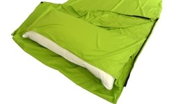 Miegmaišiai Origin Outdoors: Miegmaišio įklotas Origin Outdoors Microfiber Rectangular, žalias
