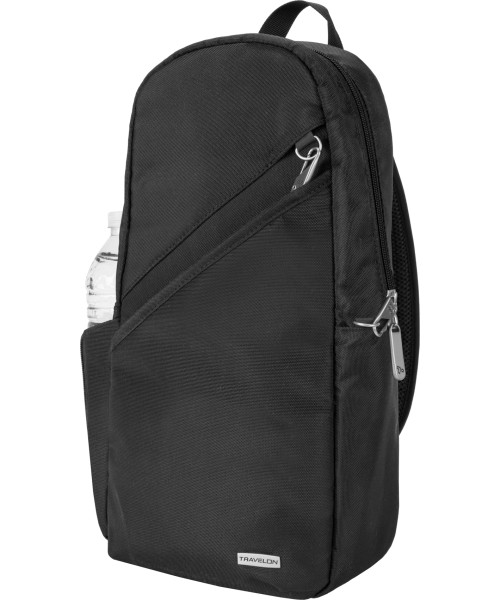 Laisvalaikio kuprinės ir krepšiai Travelon: Kuprinė Travelon Anti Theft Classic Sling, 50x30x14cm, juoda