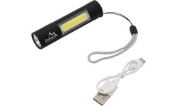 Flashlights Cattara: Įkraunamas LED žibintuvėlis Cattara ZOOM 120lm