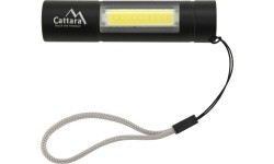 Flashlights Cattara: Įkraunamas LED žibintuvėlis Cattara ZOOM 120lm