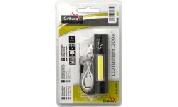 Flashlights Cattara: Įkraunamas LED žibintuvėlis Cattara ZOOM 120lm