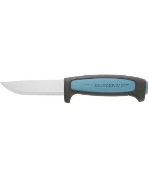 Medžiokliniai ir išgyvenimo peiliai Morakniv: Peilis Morakniv Craft Pro Flex, nerūdijančio plieno, mėlynas ir juodas