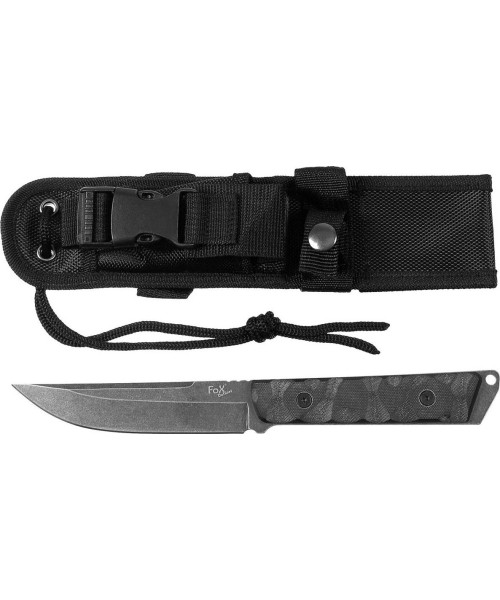 Medžiokliniai ir išgyvenimo peiliai FoxOutdoor: Peilis FoxOutdoor Fighter G10