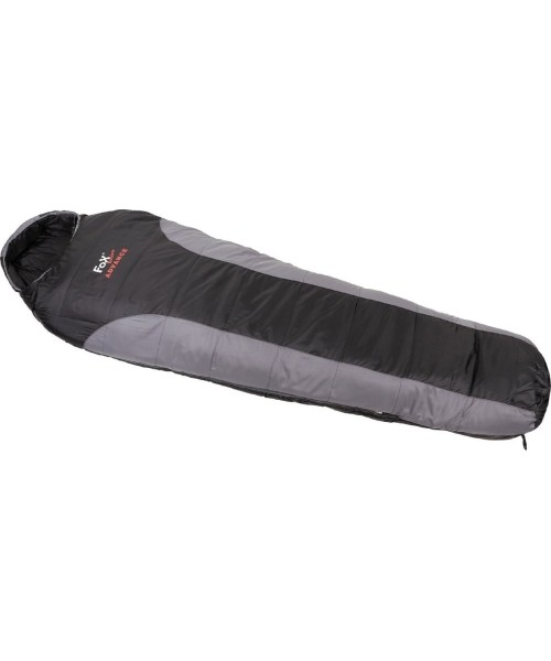 Sleeping Bags FoxOutdoor: Miegmaišis FoxOutdoor Advance, juoda-pilka