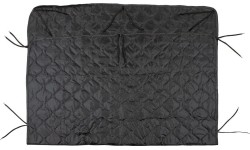 Camping Accessories MFH: Apsiausto pamušalas-antklodė MFH, juodas