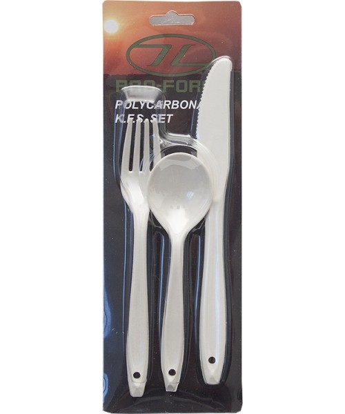 Cutlery Highlander: Įrankių rinkinys Highlander KFS, polikarbonatas