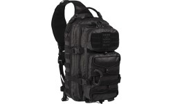 Outdoors Backpacks MIL-TEC: TACTICAL BLACK ONE STRAP ASSAULT PACK LARGE