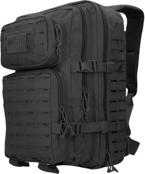 Outdoors Backpacks MIL-TEC: JAV JUODA LAZERIU PJAUSTYTA ŠTURMO KUPRINĖ LG