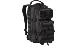Turistinės kuprinės ir krepšiai MIL-TEC: TACTICAL BLACK BACKPACK US ASSAULT SMALL