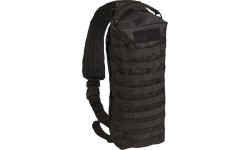 Outdoors Backpacks MIL-TEC: BLACK SLING BAG TANKER