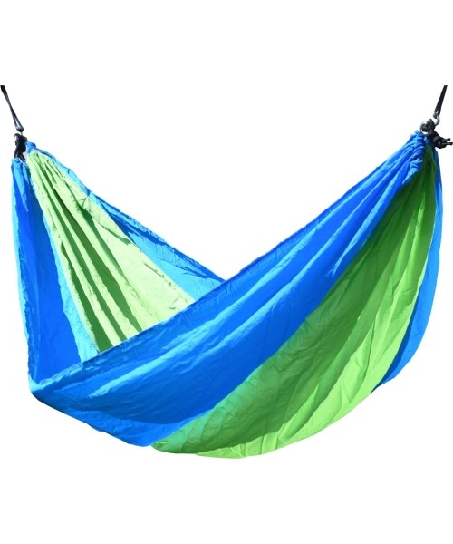 Hamakai Cattara: Hamakas Cattara Nylon – žalias-mėlynas 275 x 137 cm