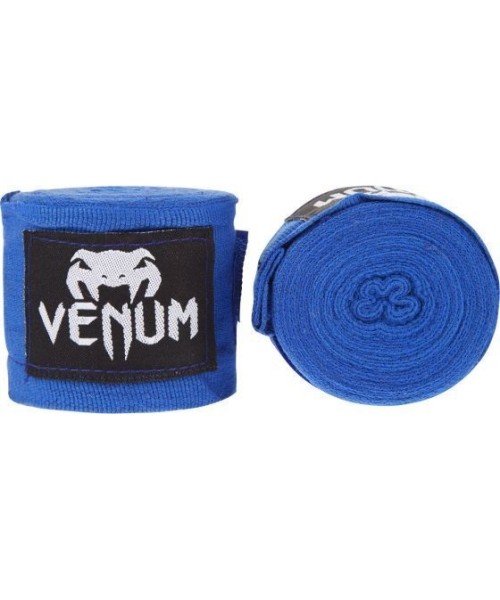 Bokso bintai ir popirštinės Venum: Bintai boksui Venum Kontact Original, 2.5 m - Blue