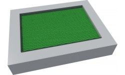 In-ground trampolines : Trampoline Inter-Play Orta 175 x 225 WP