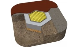 In-ground trampolines : Trampoline Inter-Play Orta 150 x 225 WP