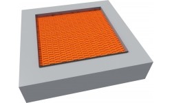 In-ground trampolines : Trampoline Inter-Play Pako 175 WP