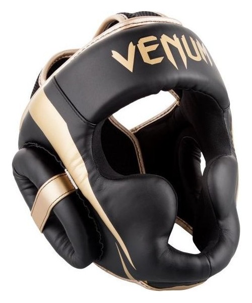 Bokso šalmai Venum: Bokso šalmas Venum Elite - Black/Gold