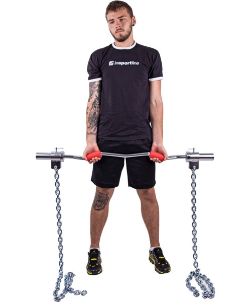Barbell Bar Chains inSPORTline: Grandinė svorių kėlimui inSPORTline Chainbos 2x5kg