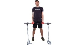 Barbell Bar Chains inSPORTline: Grandinė svorių kėlimui inSPORTline Chainbos 2x5kg