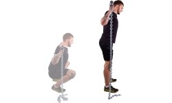 Barbell Bar Chains inSPORTline: Grandinė svorių kėlimui inSPORTline Chainbos 2x5kg